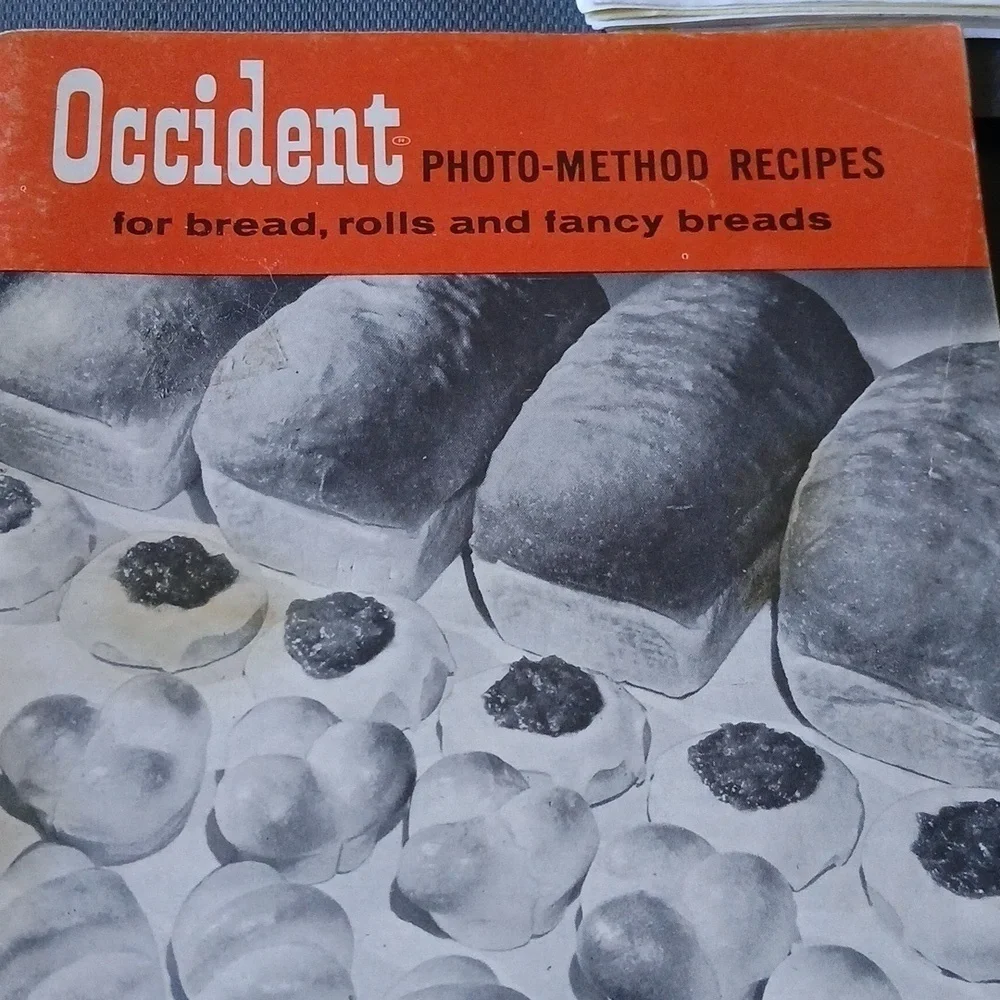 Vintage Pamphlet Bread Recipes Occident Photo-Method Cooking with Photos